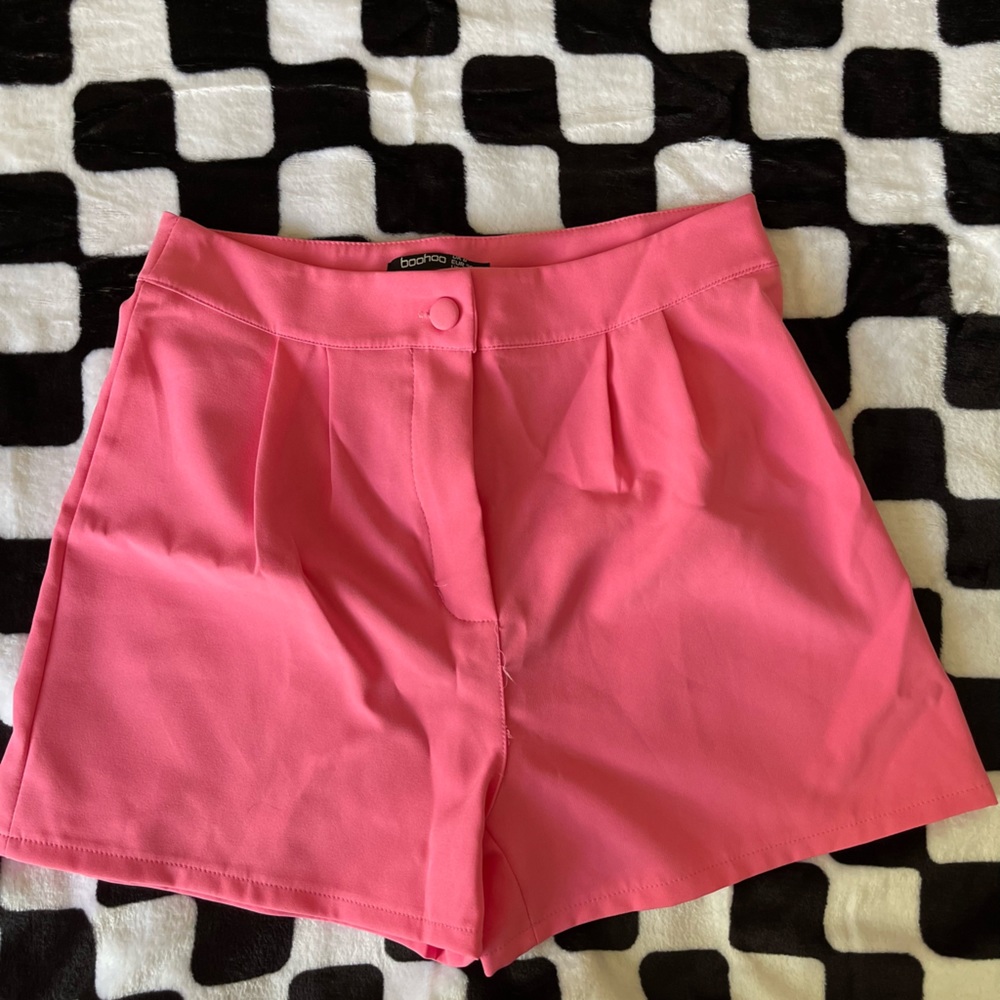 Brand New Pink Trouser Shorts